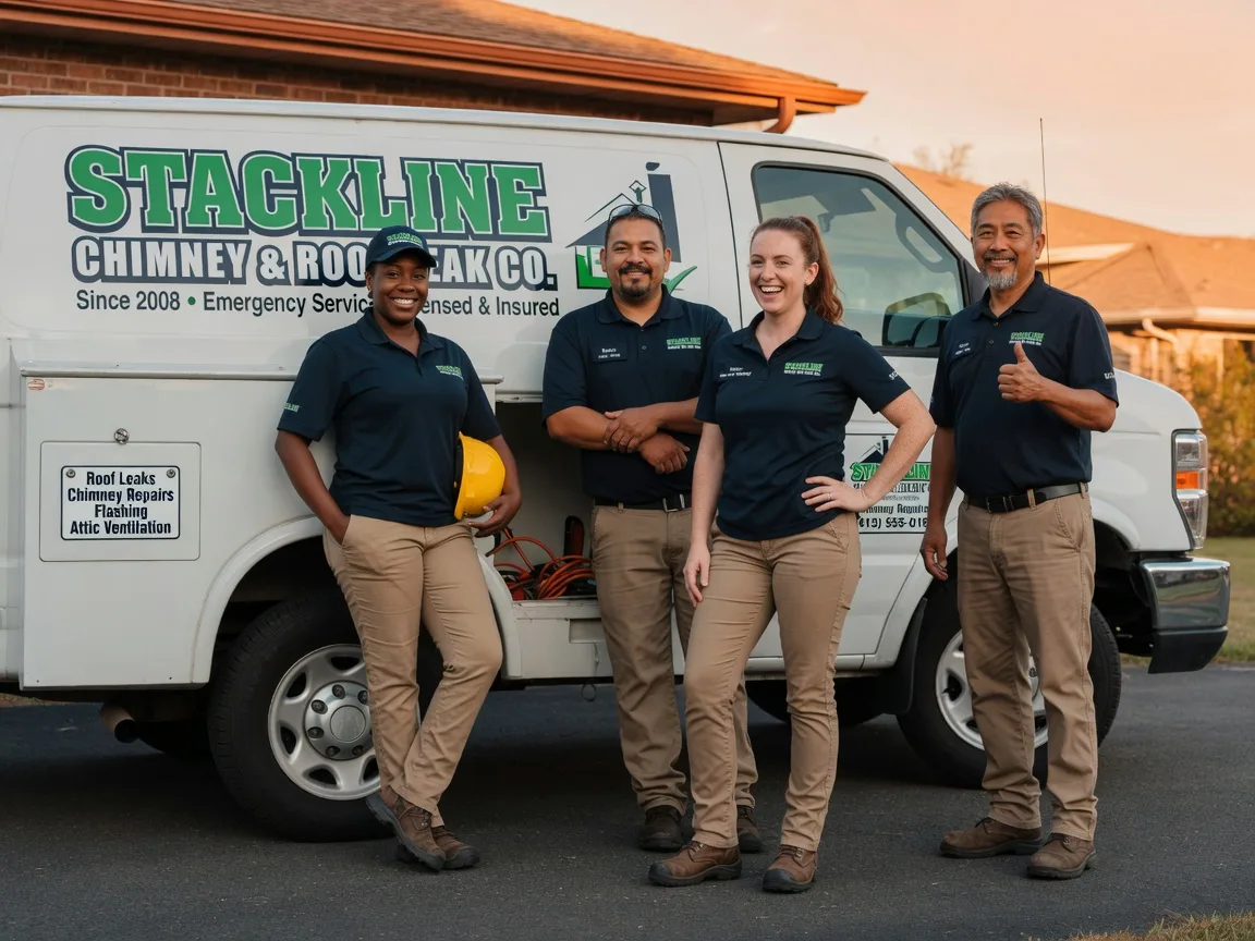 Chimney flashing repair company in Royston, GA